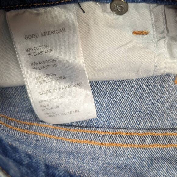 Good American High Rise Tapered Jeans Size 2/26 - Picture 5 of 11